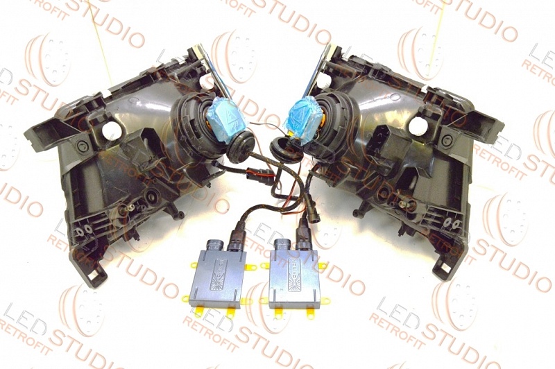 Проект биксеноновых фар Nissan Patrol GR Y61 ORBIT 99-05
